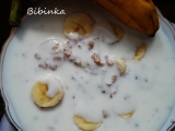 Banány s kokosovým jogurtem