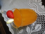 Česněko-pomerančový nápoj