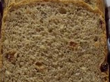Chléb s lískovými oříšky a rozinkami, Chléb, lískovými, oříšky, rozinkami