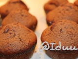 Čokoládové muffiny - hrníčkový recept, Čokoládové, muffiny, -, hrníčkový, recept