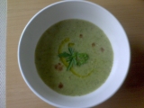 Hráškovo-brokolicová polévka