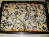 Hrníčkový borůvkový koláč na plechu, Hrníčkový, borůvkový, koláč, na, plechu