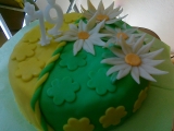Květinový narozeninový dort, Květinový, narozeninový, dort