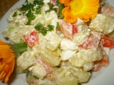 Odlehčený bramborový salát