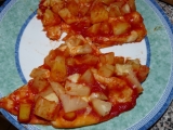 Ovocné pizzy v MW - těsto podle Jikotky, Ovocné, pizzy, MW, -, těsto, podle, Jikotky