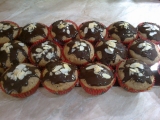 Perníkové muffiny s čokoládou, Perníkové, muffiny, čokoládou