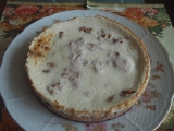 Perníkovo pohankový cheesecake s ořechy, Perníkovo, pohankový, cheesecake, ořechy