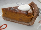 Pumpkin Pie (variace amerického dýňového koláče na Den díkůvzdání), Pumpkin, Pie, (variace, amerického, dýňového, koláče, na, Den, díkůvzdání)