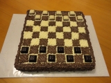 Šachovnicový dort, Šachovnicový, dort