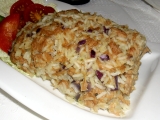 Sójová sekaná s rýží