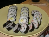 Sushi / Maki a California Rolls