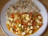 Vegetariánské chilli s tofu, Vegetariánské, chilli, tofu
