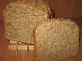 Vícezrnný kváskový semínkový chléb