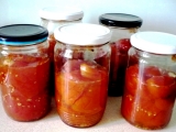Zavařená a v troubě pečená rajčata, Zavařená, troubě, pečená, rajčata