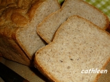 70% celozrnný chleba z domácí pekárny, 70%, celozrnný, chleba, domácí, pekárny