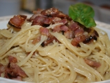 Autentické špagety carbonara podle Emanuela, Autentické, špagety, carbonara, podle, Emanuela
