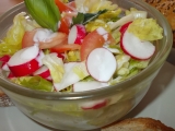 Barevný   zeleninový salátek