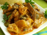 Beef Stroganov podle Vodoucha