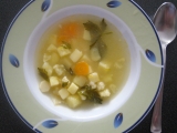 Bramborová polévka se zeleninou