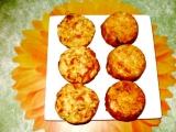 Bramborové muffiny se dvěma sýry, Bramborové, muffiny, se, dvěma, sýry