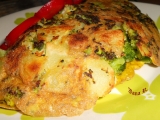 Brokolicovo-bramborová omeleta