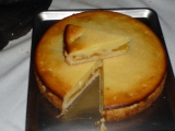 Broskvový koláč z křehkého těsta, Broskvový, koláč, křehkého, těsta