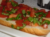 Bruschetta - jednoduchá snídaně, Bruschetta, -, jednoduchá, snídaně