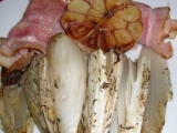Čekanka pečená se slaninou a tymiánem, Čekanka, pečená, se, slaninou, tymiánem