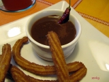 Churros s chilli čokoládou podle Dity P., Churros, chilli, čokoládou, podle, Dity, P.