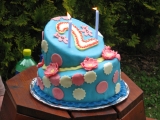 Cik cak dort (Topsy turvy cake)