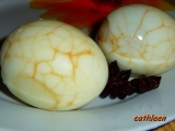 Čínská vejce s cibulovou omáčkou, Čínská, vejce, cibulovou, omáčkou