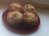 Citronové muffiny z žitné mouky - zdravé a dietní