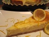 Citronovozázvorový cheesecake