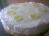 Citronový cheesecake