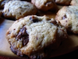 Čokoládové cookies s pistáciemi