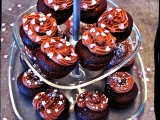 Čokoládové mini dortíky (Cupcakes), Čokoládové, mini, dortíky, (Cupcakes)
