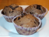 Čokoládové muffiny - jednoduché