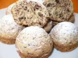 Čokoládové muffiny s burskými oříšky
