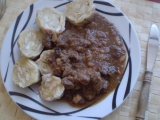 Dančí maso na kořenové zelenině