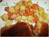 Dobré bramborky s indickým kořením a mrkví