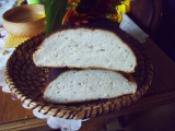Domácí chleba s vůní saturejky, Domácí, chleba, vůní, saturejky