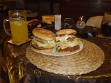 Domácí hamburger vepřový