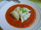 Domaci houbove ravioli s pecenou omackou, Domaci, houbove, ravioli, pecenou, omackou