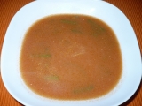Fazolková polévka s rajčatovým protlakem, Fazolková, polévka, rajčatovým, protlakem