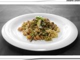 Fusilli con funghi (DlabemeZdrave)