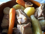 Hovězí vařené se zeleninou (pot-au-feu)