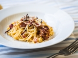 Italské špagety Carbonara