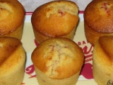 Jahodové muffins, Jahodové, muffins