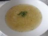 Jednoduchá cibulová polévka