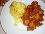 Junkanoo  - Bahamské kuře s rýží